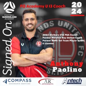 Paolino Commits to Coaching U13 FQ Academy
