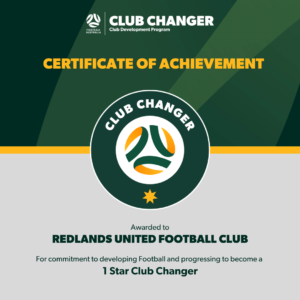 1 Star Club Changer Achieved