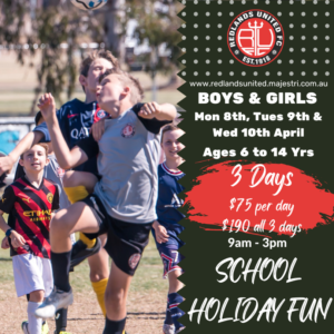 Still some spots available –  SCHOOL HOLIDAY DEVELOPMENT CLINIC – 3 Days Only!